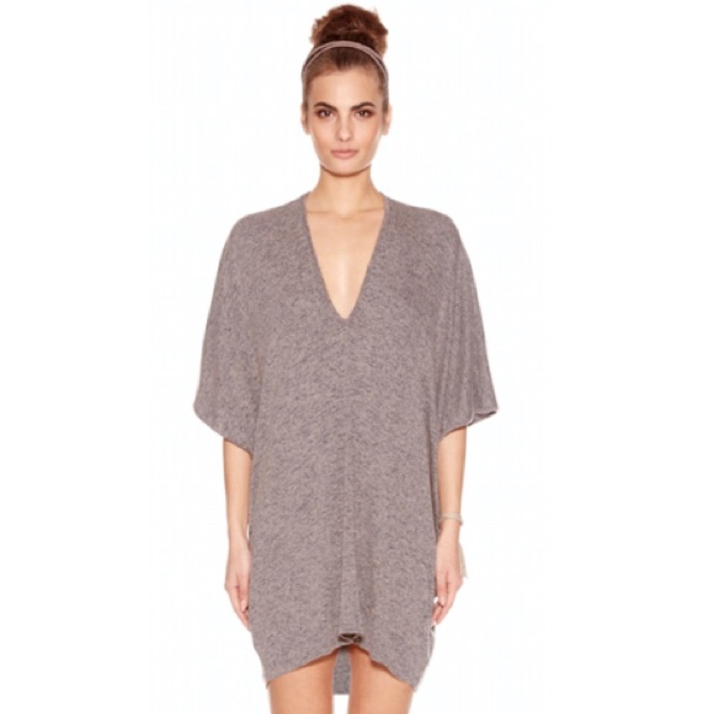 Riller & Fount Lola Caftan Mini Dress in Levi
